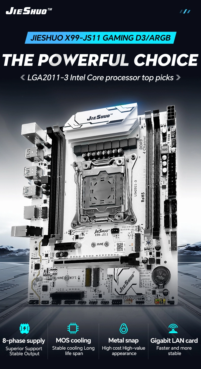 jieshuo x99 motherboard ddr3