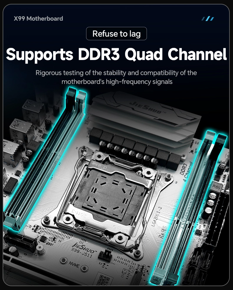 jieshuo x99 motherboard ddr3