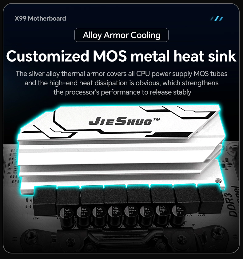 jieshuo x99 motherboard ddr3