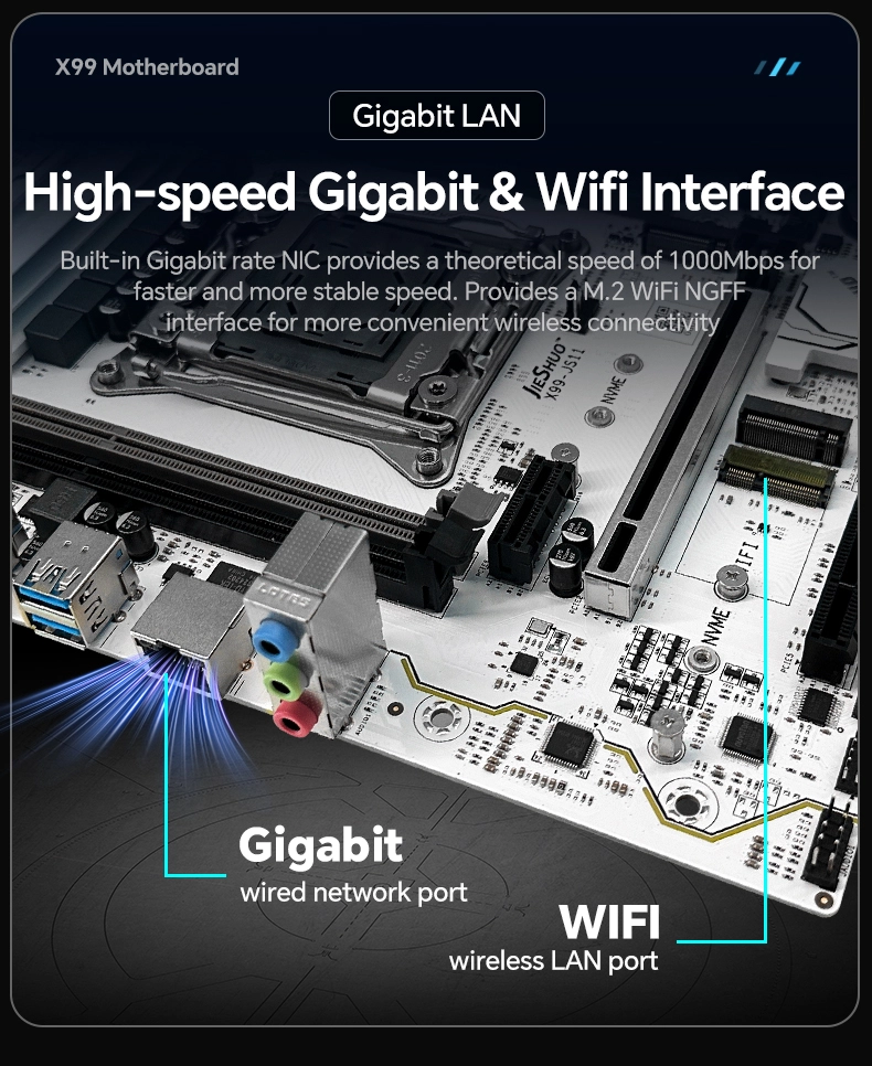 jieshuo x99 motherboard ddr3